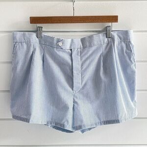 Vintage Cable Car Clothiers Robert Kirk Seersucker Shorts W/ Jersey Supporter 46